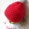 White & Red Ski pullover outfit Knitting Kit - Image 4