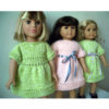 Lime Cooler Dress Knitting Pattern (038) - Image 2