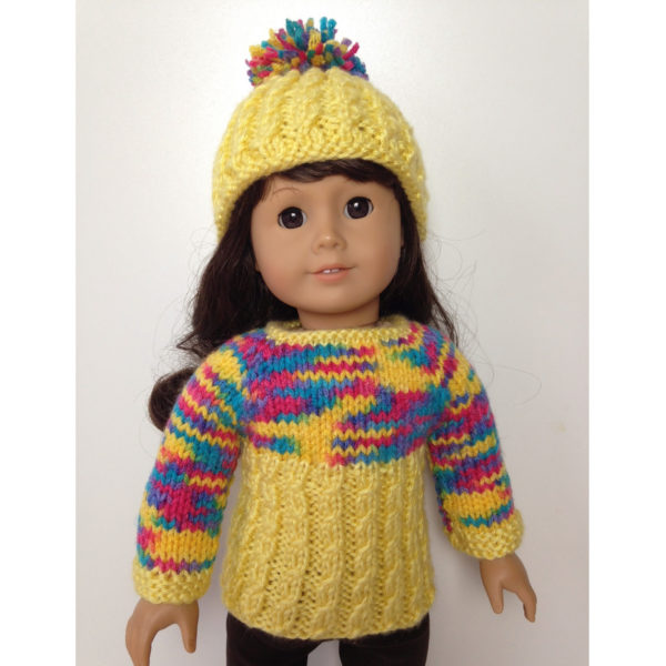 Box of Crayons Sweater Set Knitting Kit