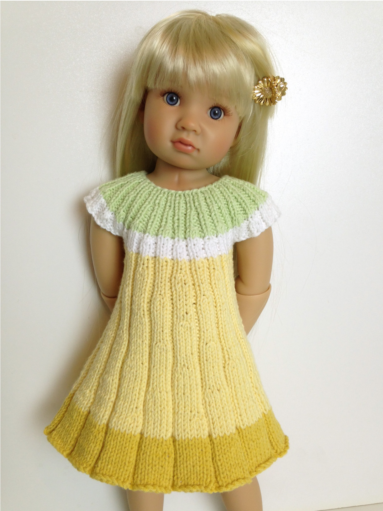 doll dress knitting pattern