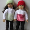 WHITE & Color Ski Set Knitting Pattern - Image 7