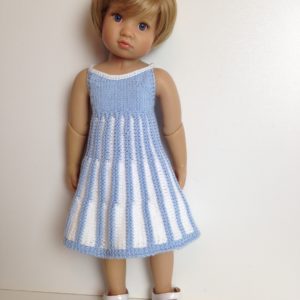 Strappy Summer doll dress (060)