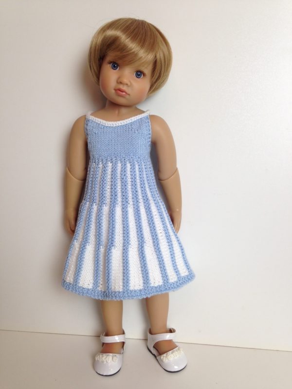 Strappy Summer doll dress (060)