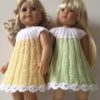 April knitted doll dress (062) - Image 3