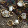 Gilded Porcelain Knitting markers - Image 2