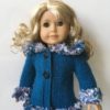 HOODED JACKET teal / ocean knitting kit - Image 3