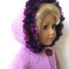 HOODED JACKET pink / purple knitting kit - Image 7