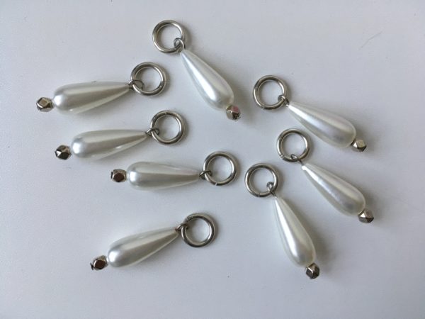 8 Bridal Lace snag free Knitting markers