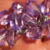 10 Lavender Jewels Knitting markers - Image 3