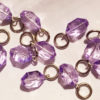 10 Lavender Jewels Knitting markers - Image 5