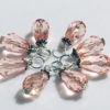8 Peach Nectar Jeweled Knitting markers - Image 4