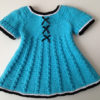Delia dress Knitting Pattern for 18 inch doll (061) - Image 3