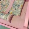 PINK bed & Bedding set for 18" doll "Paris 1" - Image 3