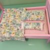 PINK bed & Bedding set for 18" doll "Paris 2" - Image 7