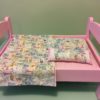 PINK bed & Bedding set for 18" doll "Paris 2" - Image 8