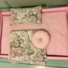 PINK bed & Bedding set for 18" doll "Paisley 2" - Image 8