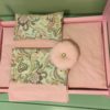 PINK bed & Bedding set for 18" doll "Paisley 1" - Image 9