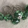 Forest Glass Jewel Knitting stitch markers - Image 3