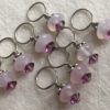 Flower Garden Crystal Knitting stitch markers - Image 4