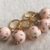 Summer Roses Pink stitch markers - Image 3