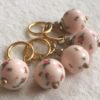 Summer Roses Pink stitch markers - Image 2
