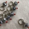 Burning Coal Crystal Knitting stitch markers Two - Image 6