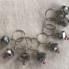 Burning Coal Crystal Knitting stitch markers - Image 2