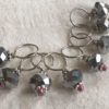 Burning Coal Crystal Knitting stitch markers - Image 3