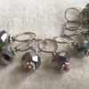 Burning Coal Crystal Knitting stitch markers - Image 5