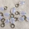 Moon Stone Crystal Knitting stitch markers - Image 2