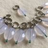 Moon Stone Crystal Knitting stitch markers - Image 3