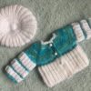 BLUE LAGOON Ribbed jacket & hat (063) - Image 7