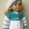 BLUE LAGOON Ribbed jacket & hat (063) - Image 9
