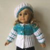 BLUE LAGOON Ribbed jacket & hat (063) - Image 10