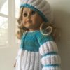 BLUE LAGOON Ribbed jacket & hat (063) - Image 8