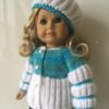 BLUE LAGOON Ribbed jacket & hat (063) - Image 3