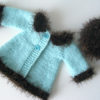 Mad Men classic A-line Coat & Hat AG American Girl 18 inch doll Knitting pattern (041) - Image 8