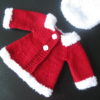 Mad Men classic A-line Coat & Hat AG American Girl 18 inch doll Knitting pattern (041) - Image 10