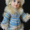 Mad Men classic A-line Coat & Hat AG American Girl 18 inch doll Knitting pattern (041) - Image 5